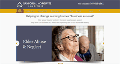 Desktop Screenshot of horowitzelderlaw.com
